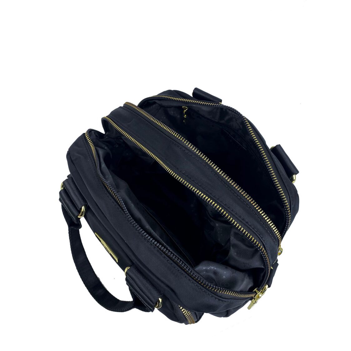 Mel&Co Nylon Two Compartment Satchel