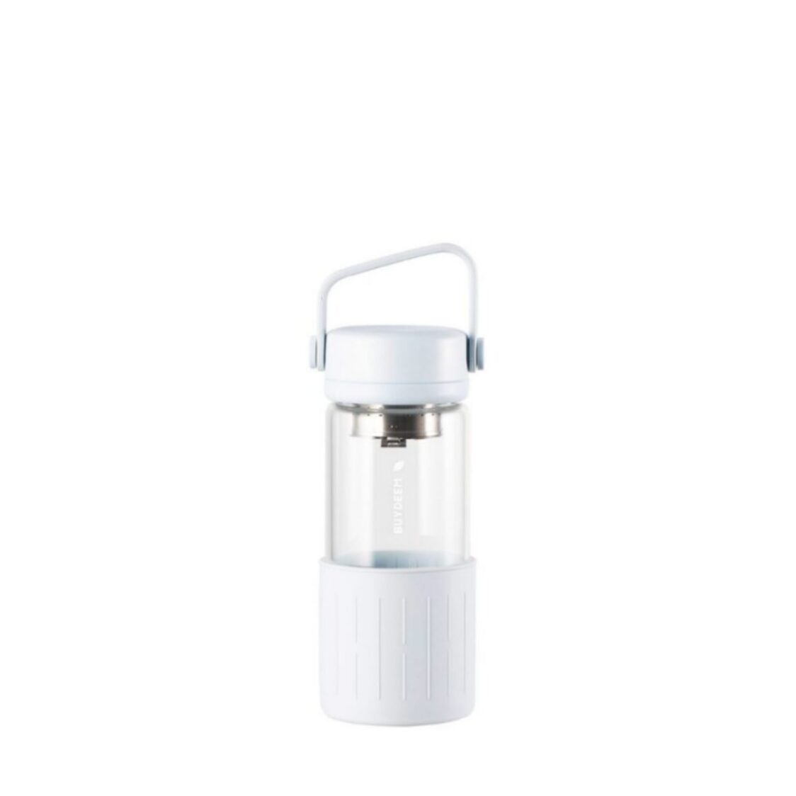 Buydeem Glass Bottle with Tea Bracket 350ml