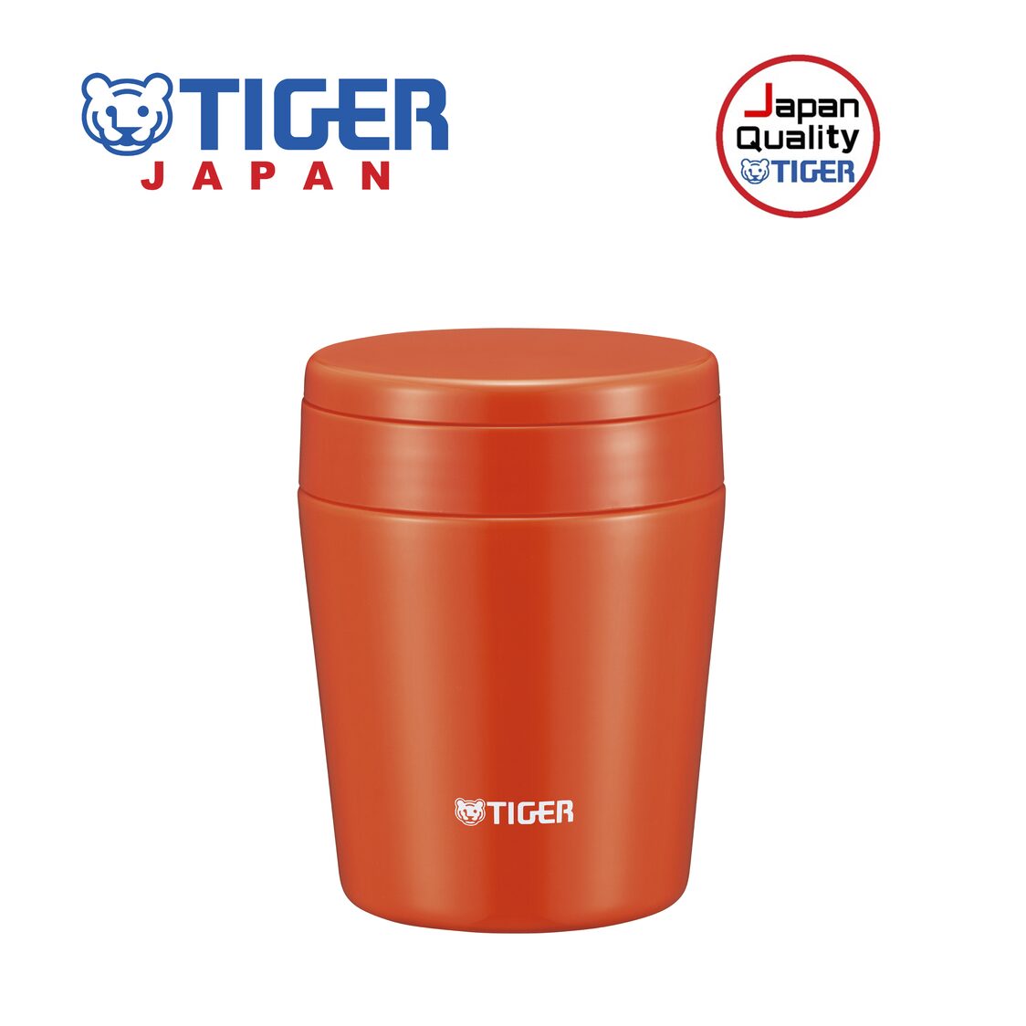 TIGER Double Stainless Steel Thermal Soup Cup 300ml - Red (MCL-B030 RC)