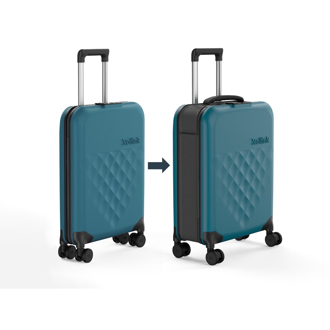 Rollink VEGA 360 Flex 4Wheel Spinner 21" Luggage - Deep Lagoon