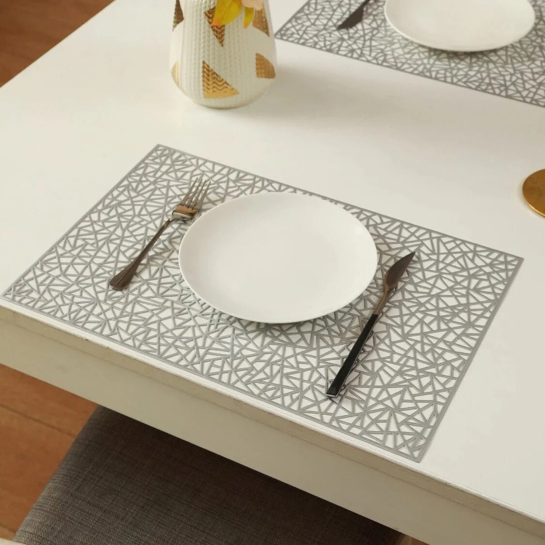 J. Rapee Splash Placemat Silver