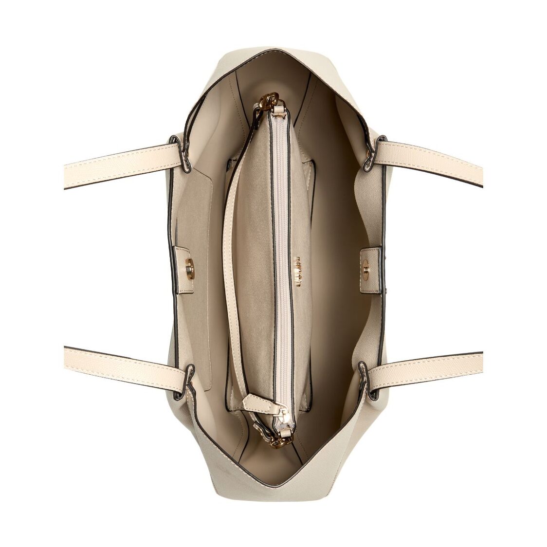 AMORETTE 2 IN 1 TOTE,LIGHT TAUPE