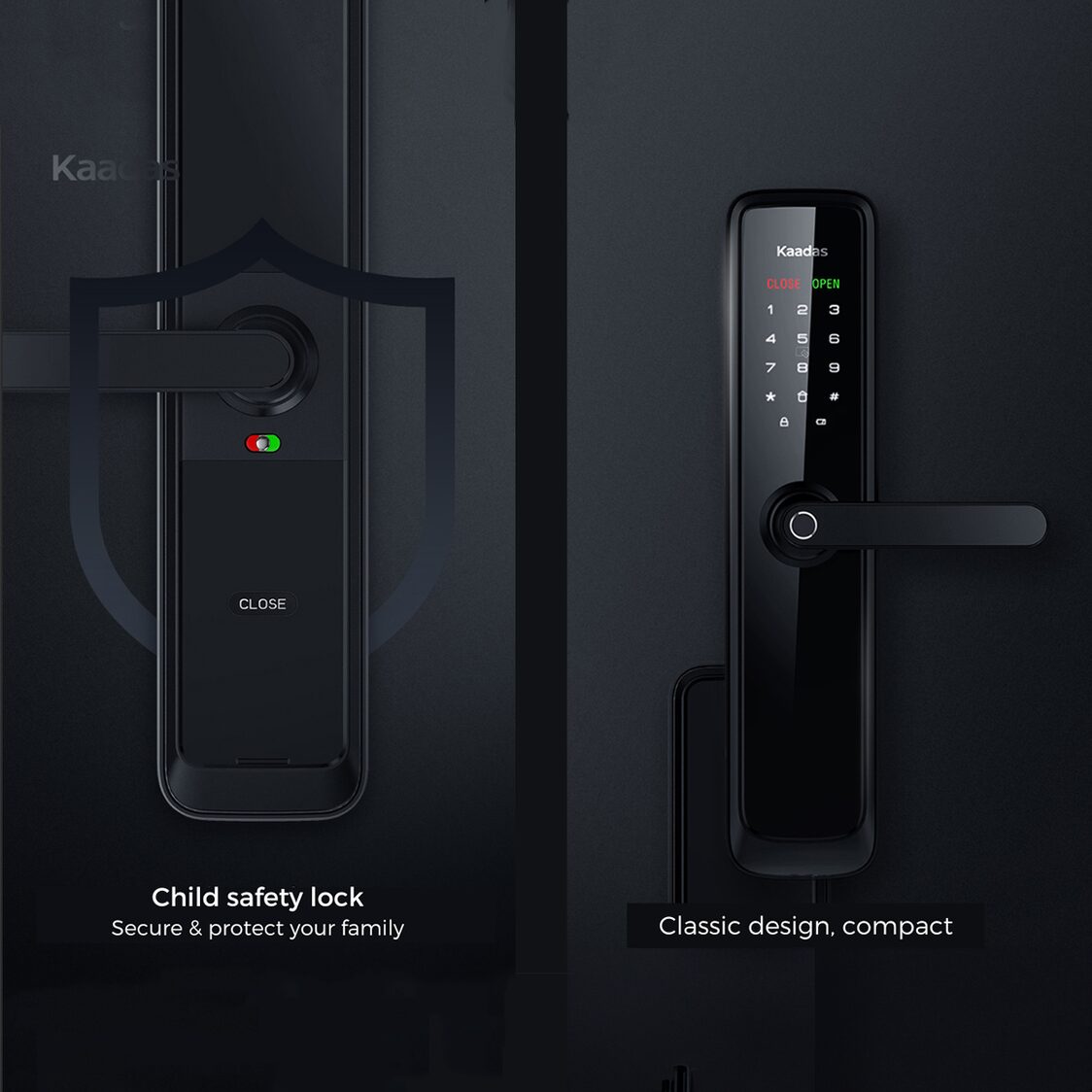 Kaadas L7 Digital Lock - Black