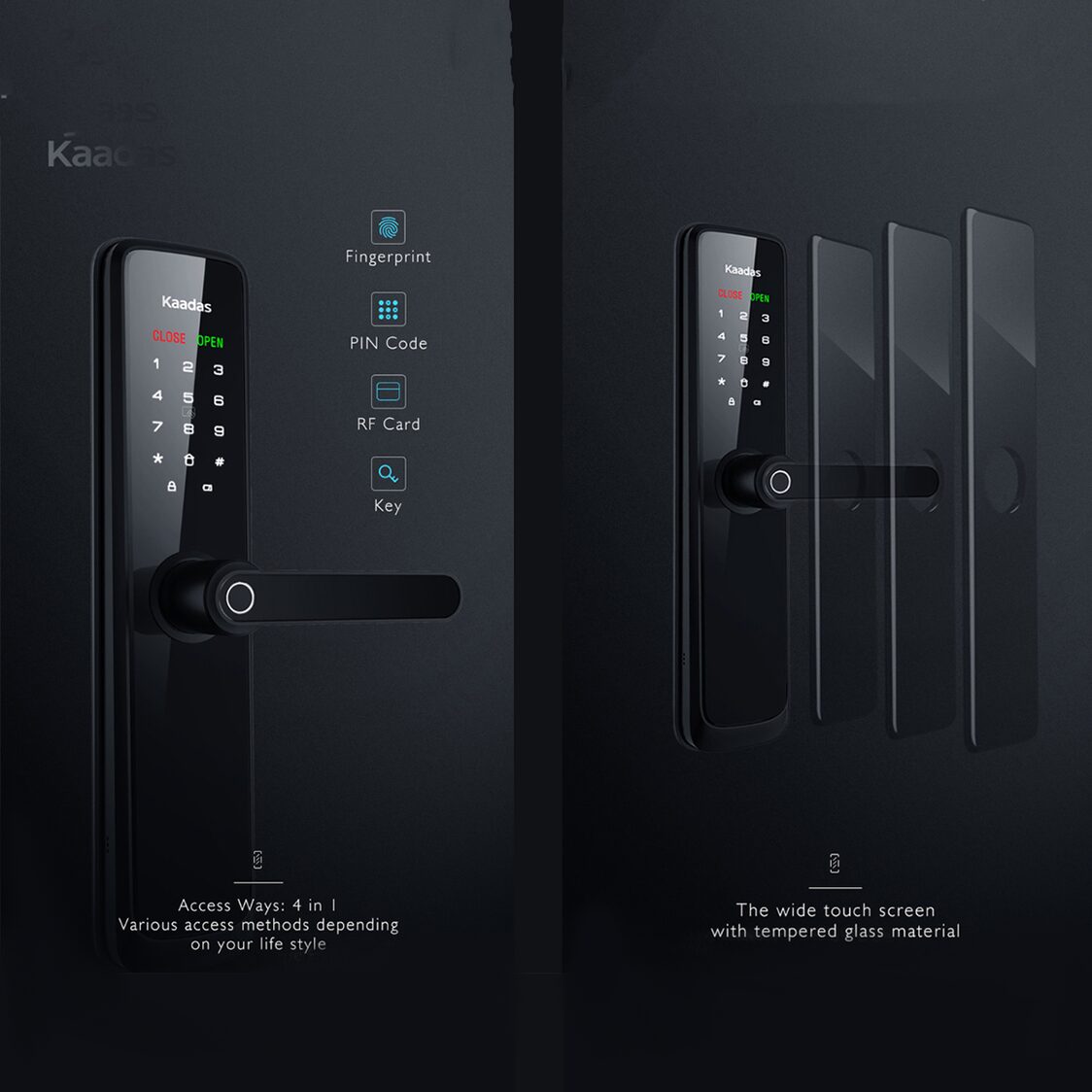 Kaadas L7 Digital Lock - Black
