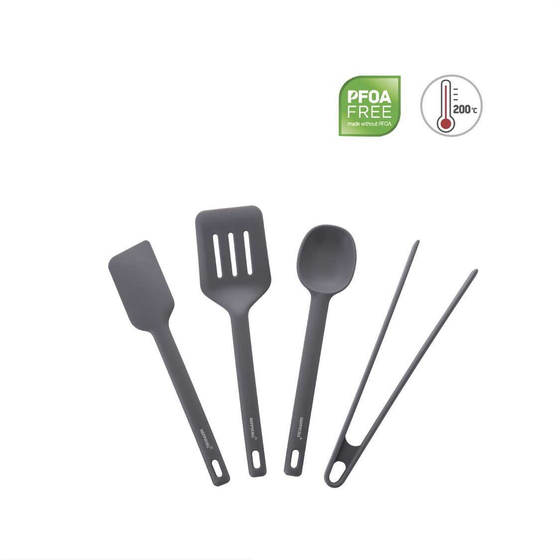 Happycall Viva Silicone 4-PC Cooking Tools Set (4900-0075)