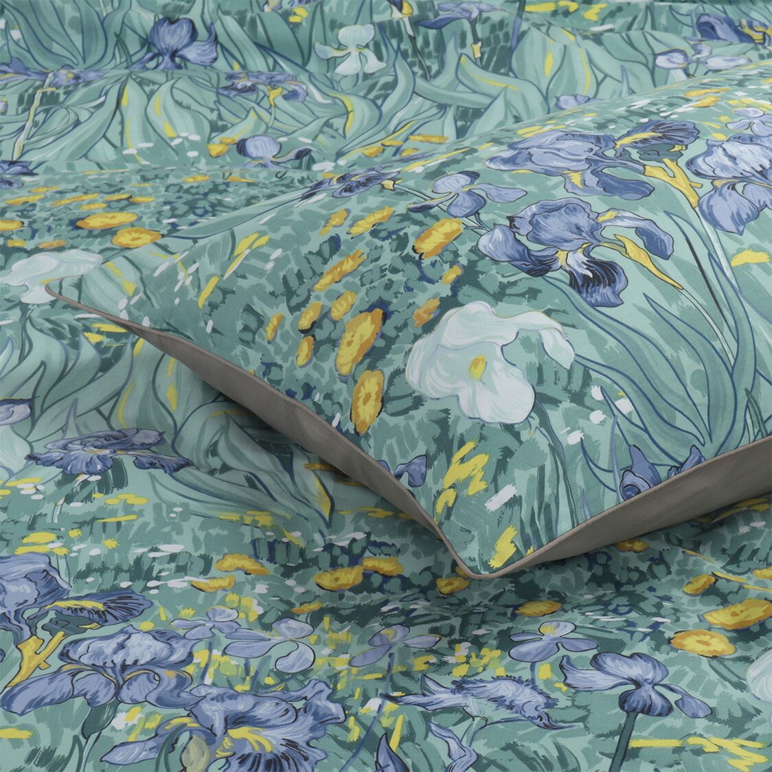 Eurotex Artist 1200TC 100% Cotton Fitted Sheet Set / Bed Set- Melba