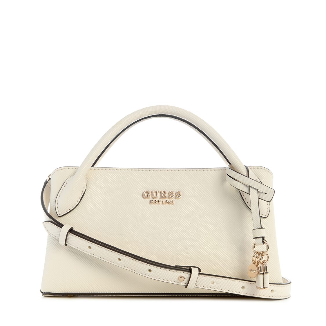 Guess Fedana Sml Girlfriend Satchel,Off White