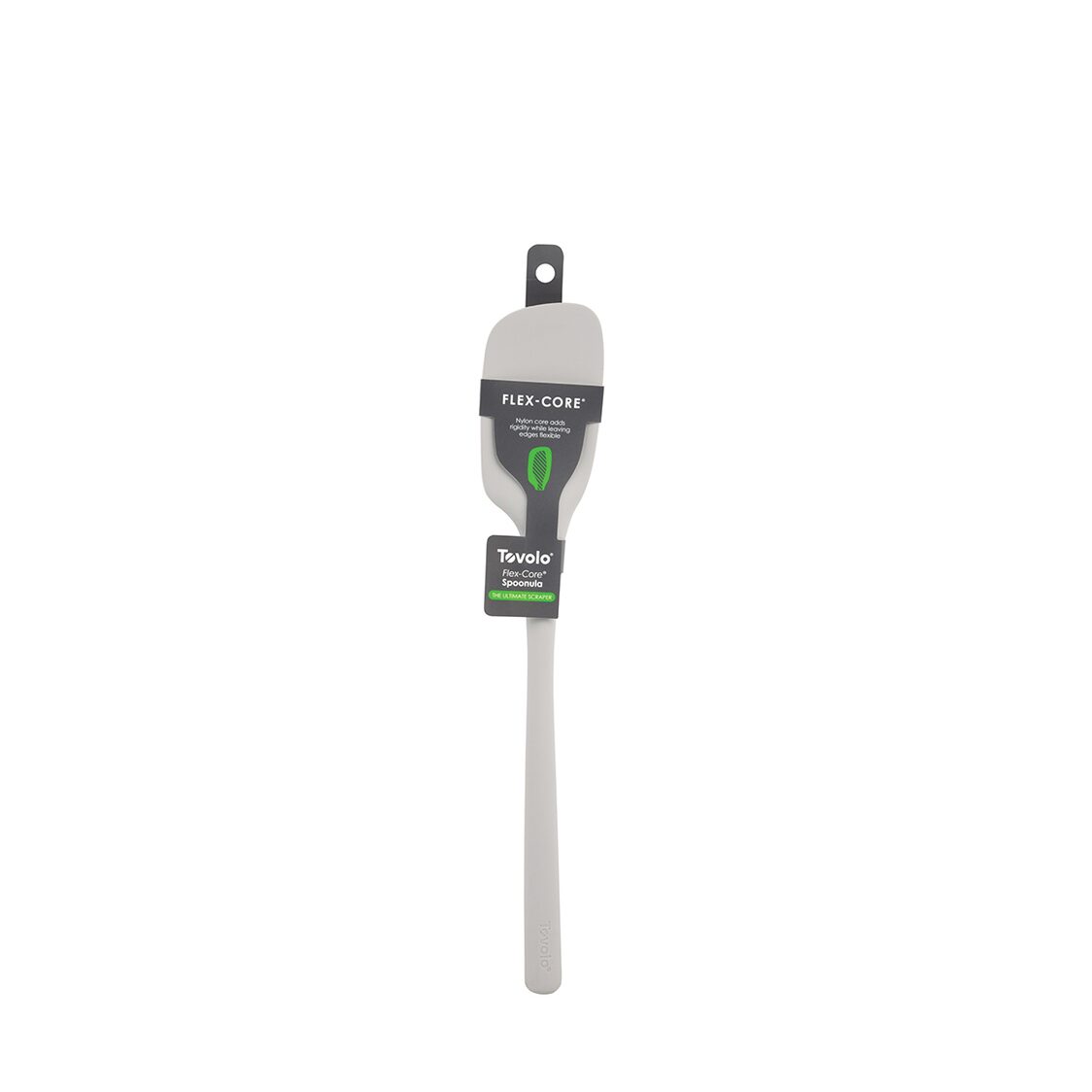 Tovolo Flex-Core All Silicone Spoonula Oyster Gray