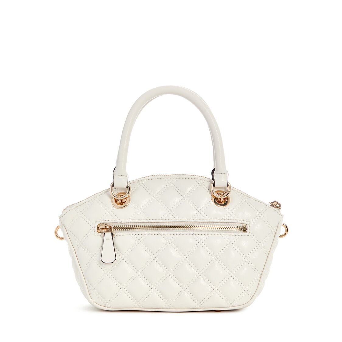Guess Giully Mini Satchel, Off White