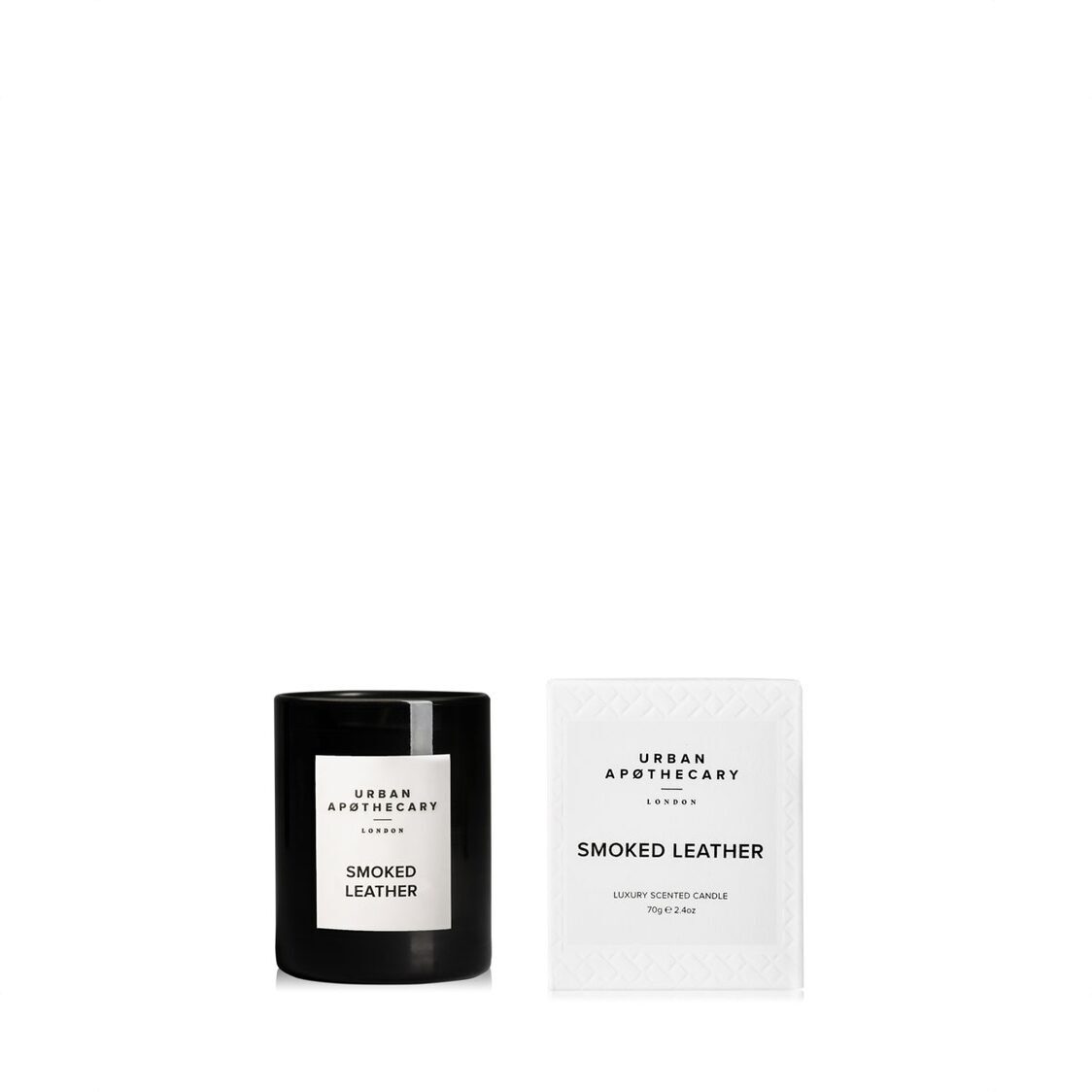 Urban Apothecary Smoked Leather Lux Candle