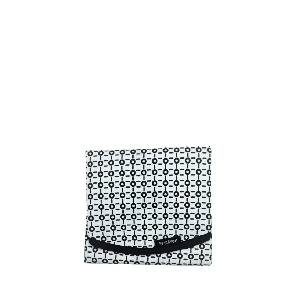 Keep Leaf Food Wrap Black & White Design