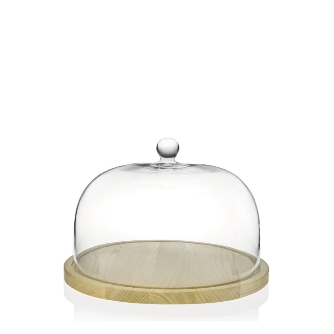 RCR Crystal Wishes 305 Cheese Dish W/Rd Lid 260220