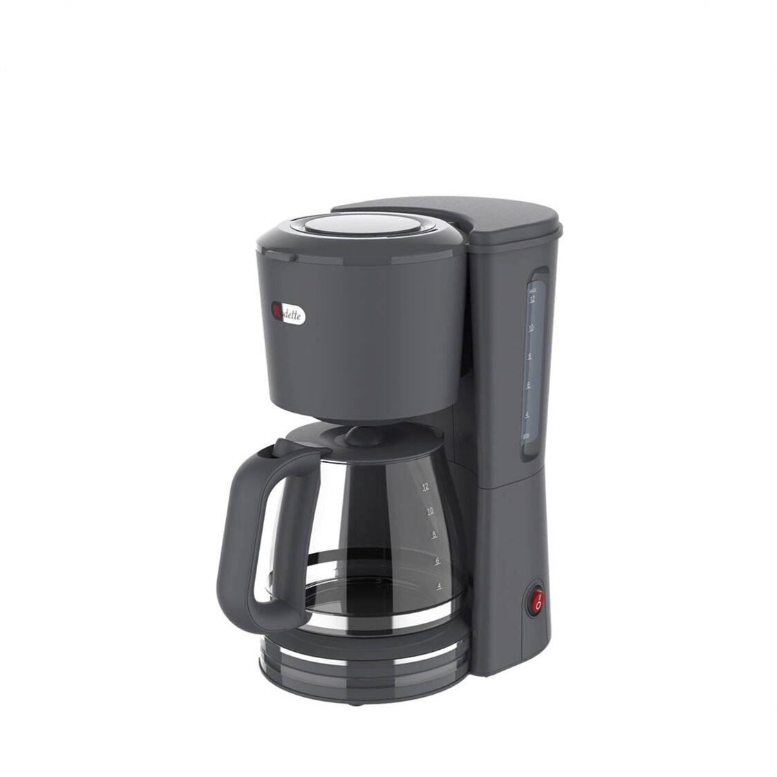 Odette Drip Style Coffee Maker 1.5L - Grey