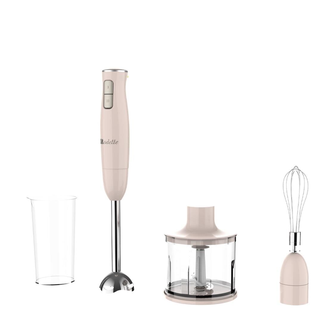 Odette 2 Speed Handheld Blender With Chopper And Whisk Pink HB976BL
