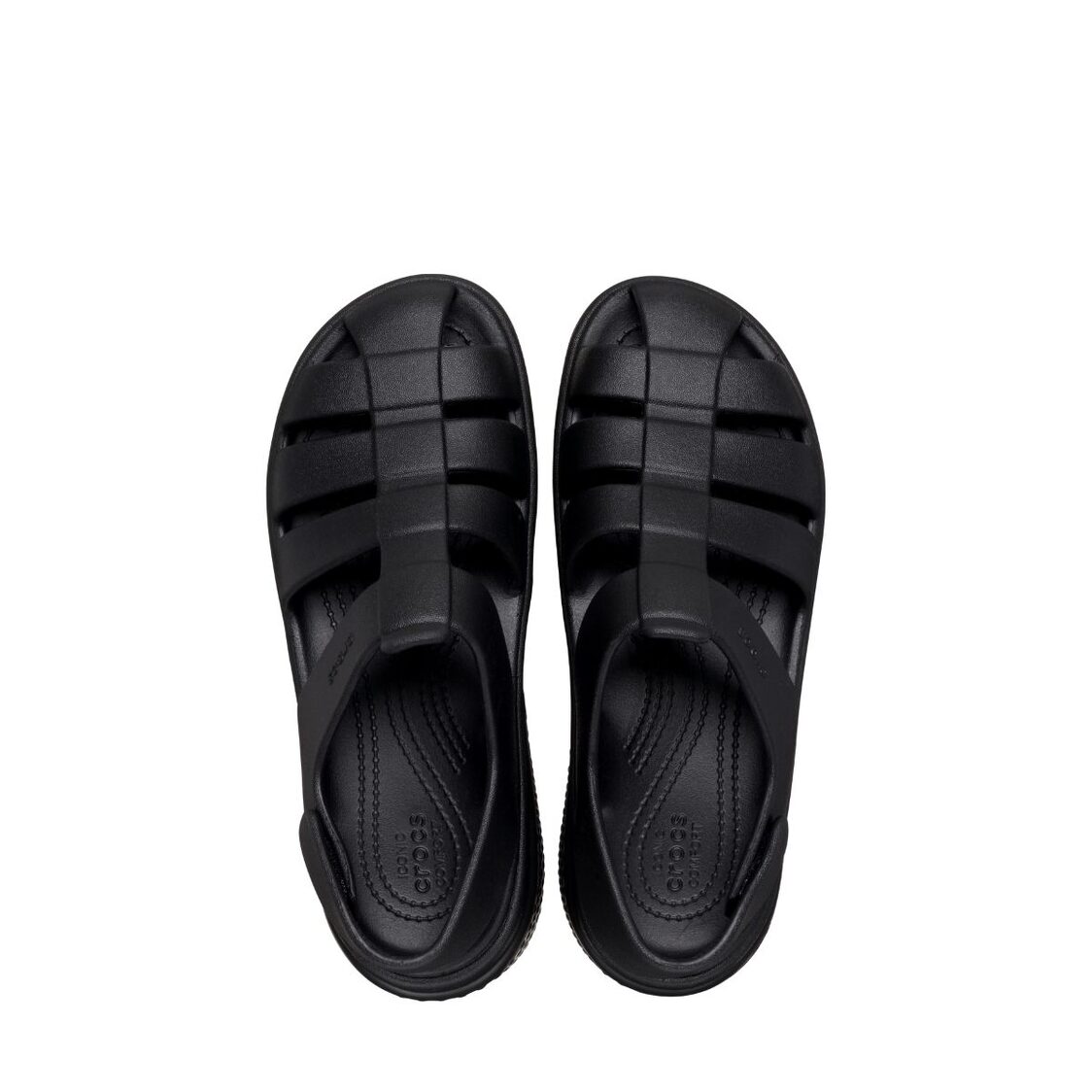 Crocs Stomp Fisherman Sandal Black