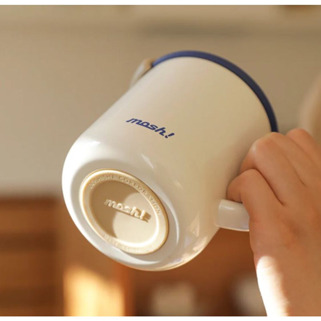 Mosh Latte Mug Cup (430ml) White