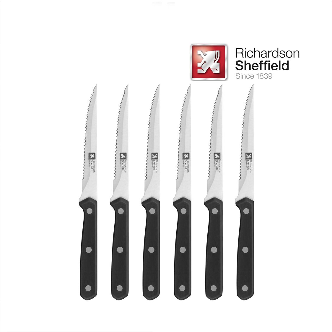 RICHARDSON SHEFFIELD 6-Piece Steak Knife Set - Cucina (CU040)