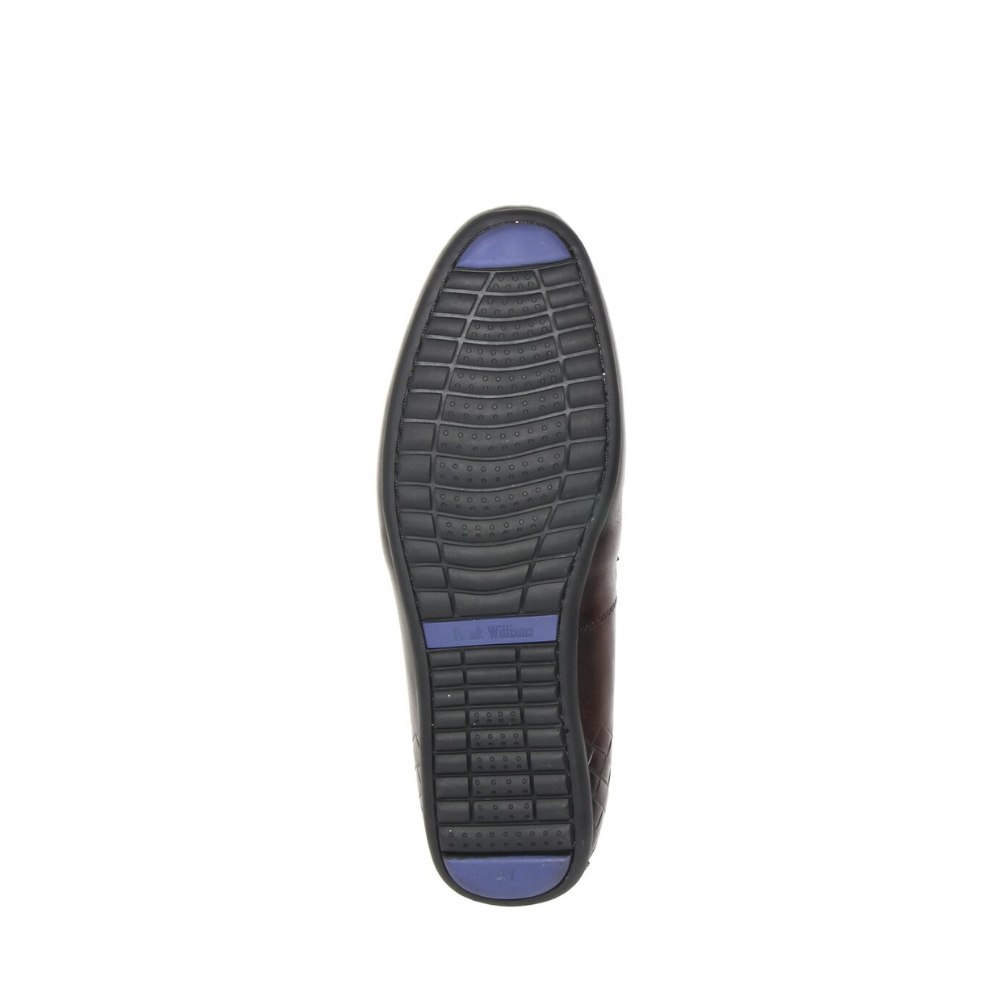 Frank Williams Men Shoes Slip-on Coffee M011