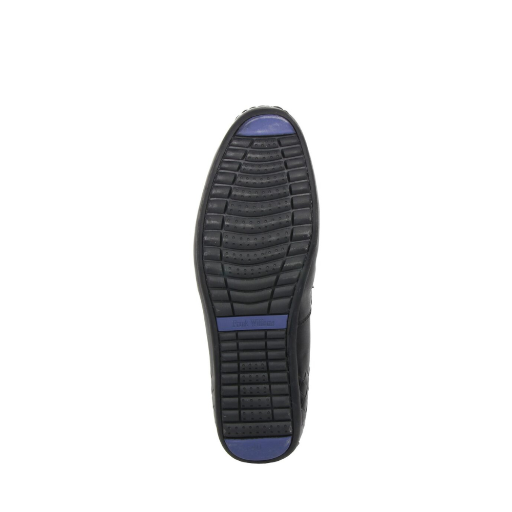 Frank Williams Men Shoes Slip-on Black M010