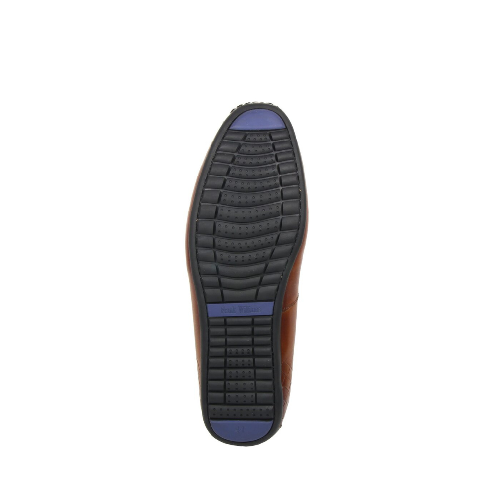 Frank Williams Men Shoes Slip-on Brown M010