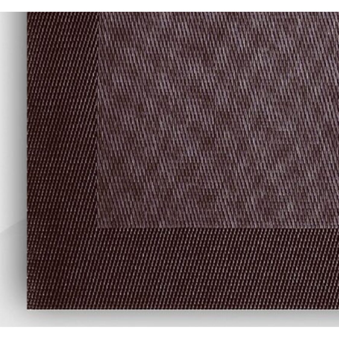 J. Rapee Border Placemat Chocolate