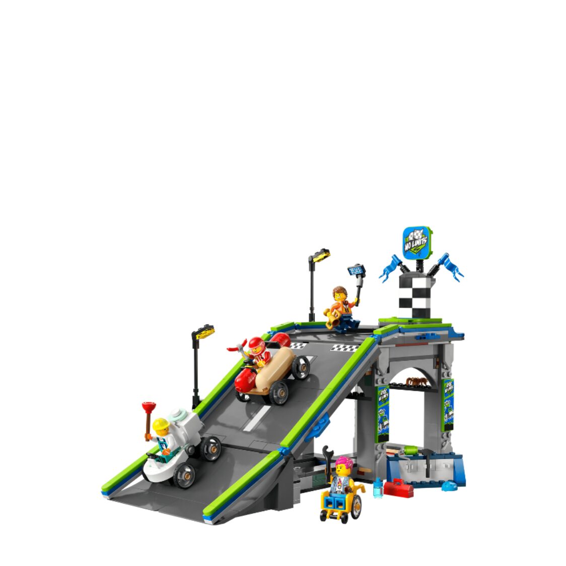 Lego No Limits: Race Car Ramp Track 60460