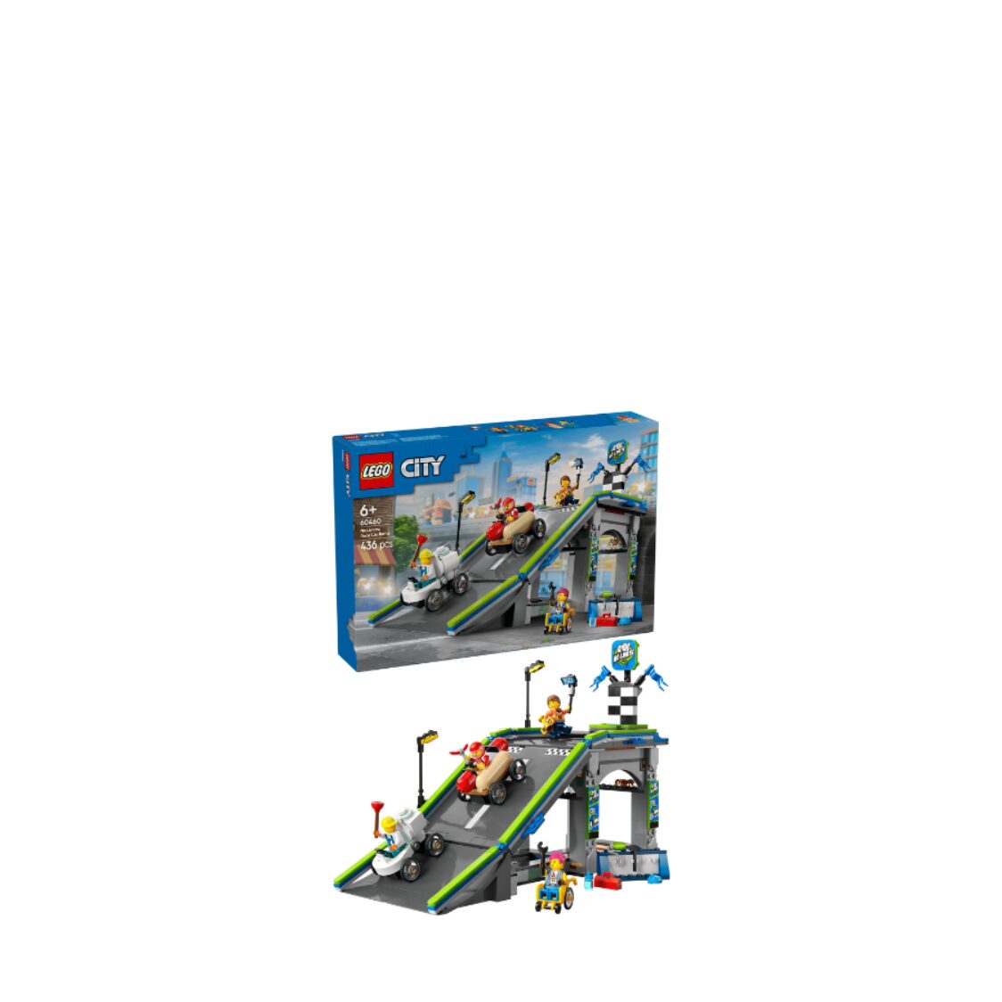 Lego No Limits: Race Car Ramp Track 60460
