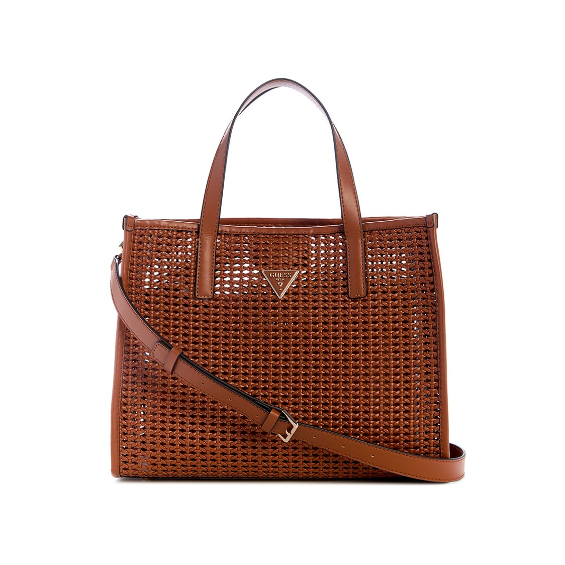 Guess Brigitta 2 In 1 Tote,Cognac