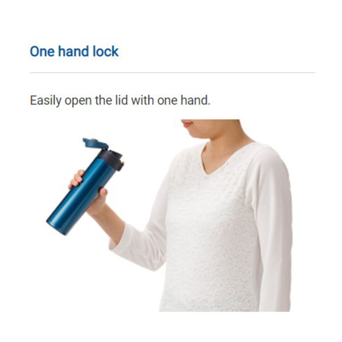 TIGER Ultra Light Double Stainless Steel Bottle 480ml