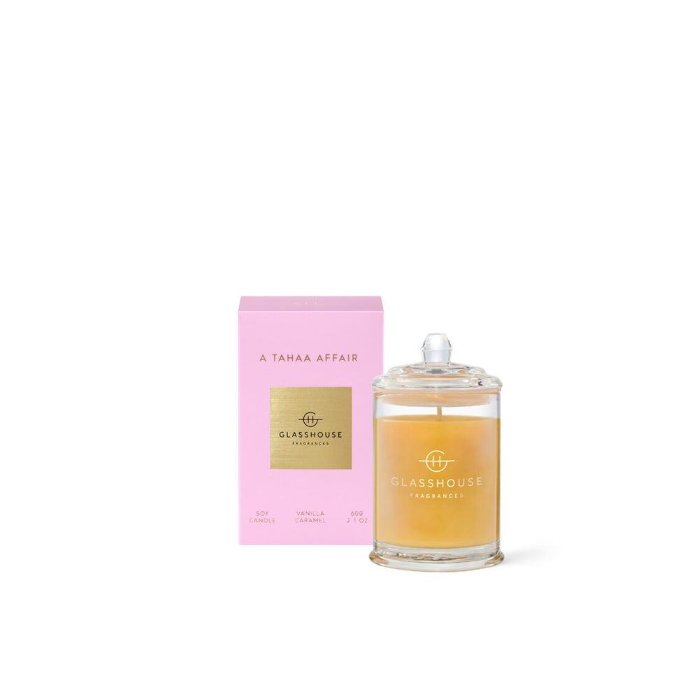 Glasshouse Soy Candle 60g | A Tahaa Affair