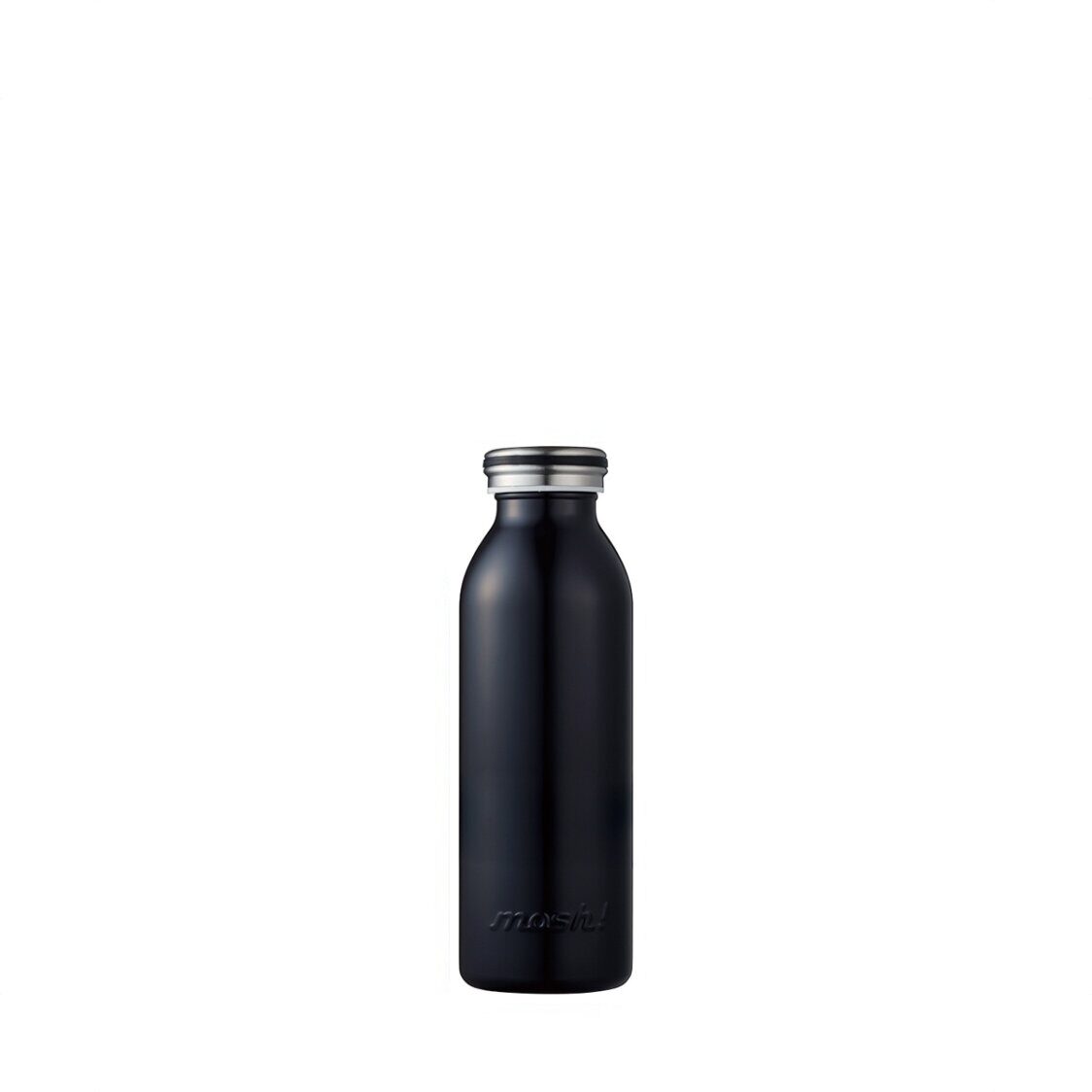 Mosh Stainless Steel Bottle (450ml) -Black