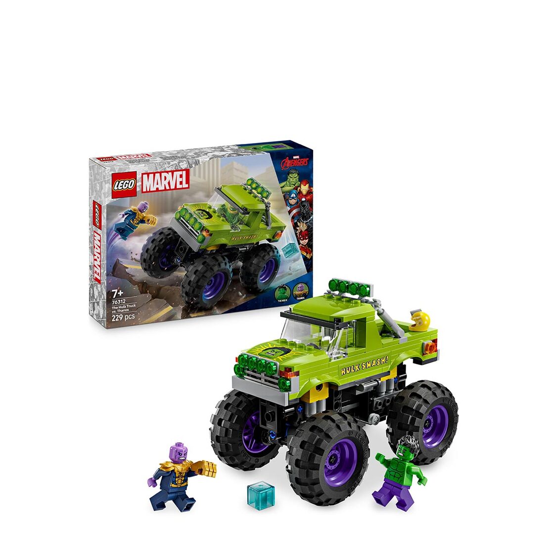 Lego 76312 The Hulk Truck vs. Thanos