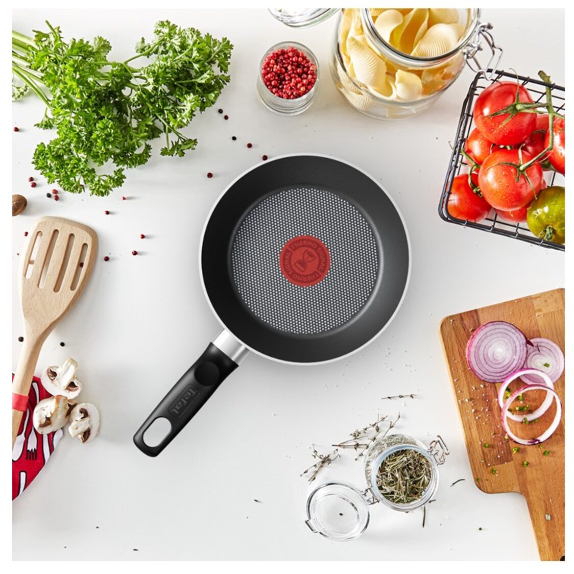 Tefal Enjoy Mini Cookware Set - Frypan 18cm + Wok Pan 16cm (CWS316)