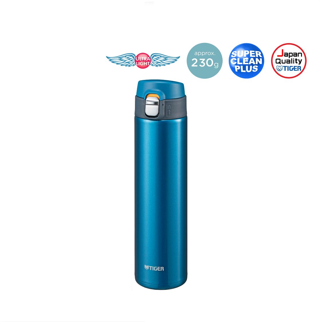 TIGER Ultra Light Double Stainless Steel Bottle 600ml