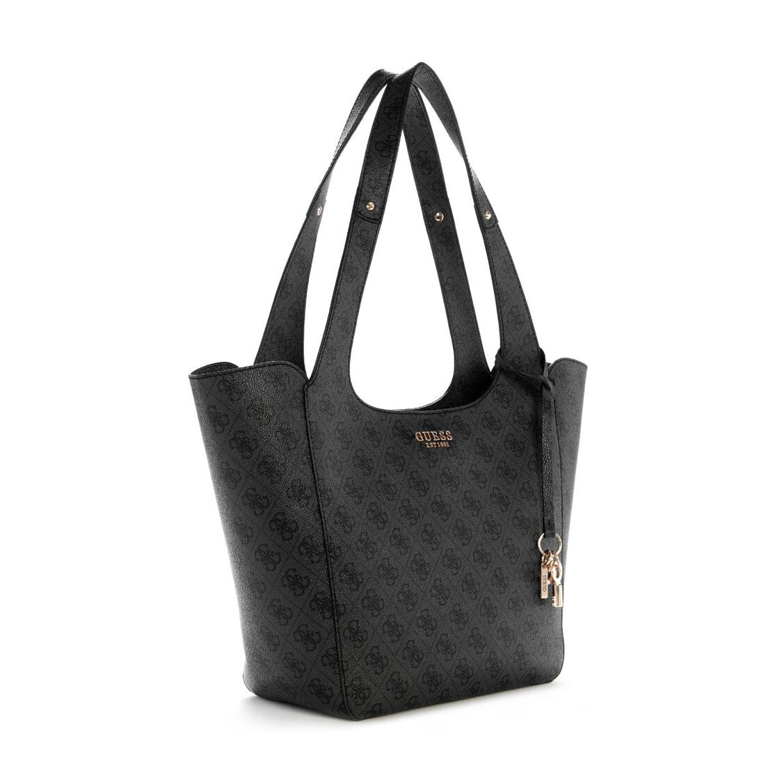 CALISTA 2 IN 1 TOTE,COAL LOGO