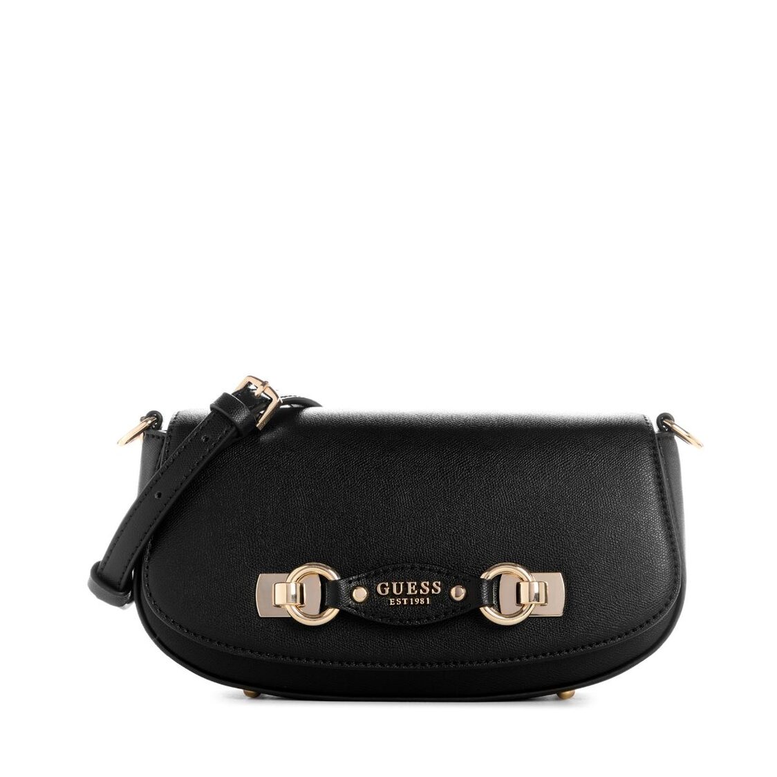 MIMINA FLAP CROSSBODY,BLACK
