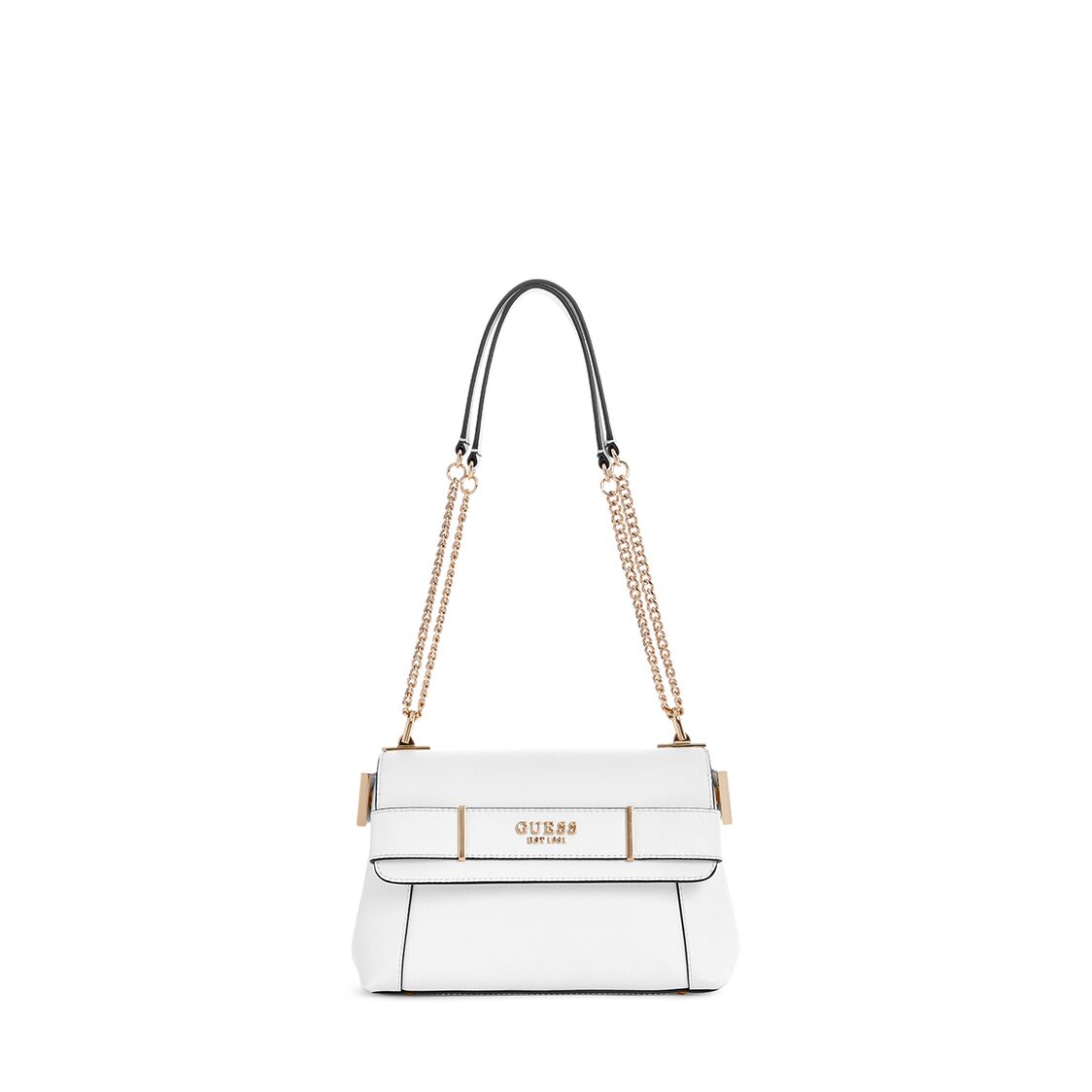 Guess Anadela Convertible Crossbody Flap,White
