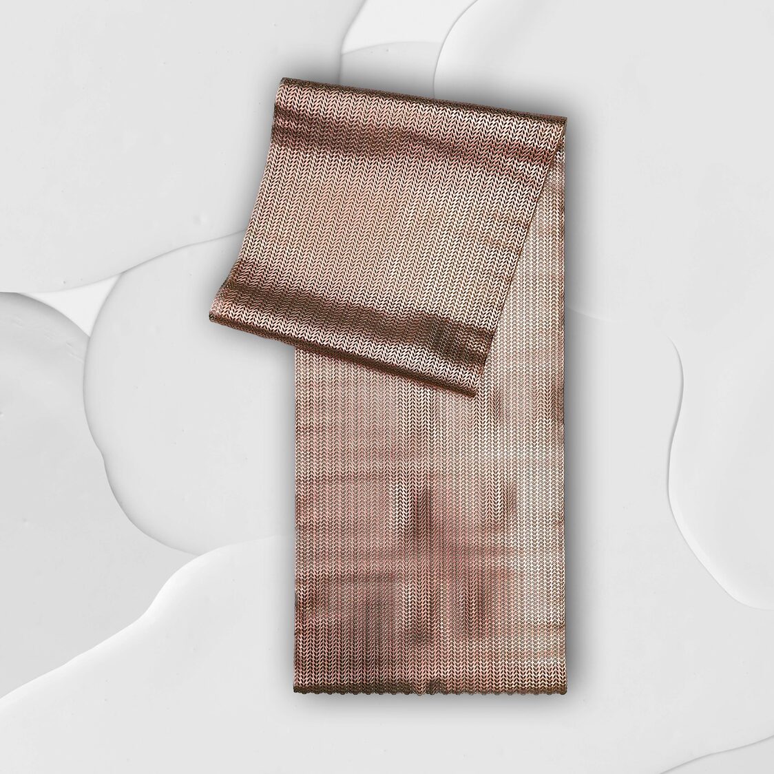 J. Rapee Lattice Tablerunner Bronze