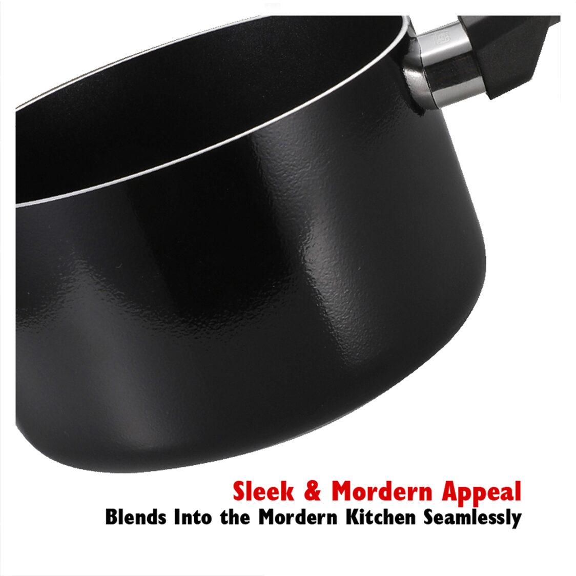 ASD Gusto Red Non-Stick Saucepan 16cm (HP8916-RD)