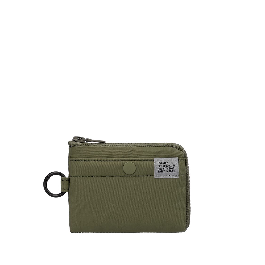 Sweetch HALF ZIP WALLET 001 M Olive Green