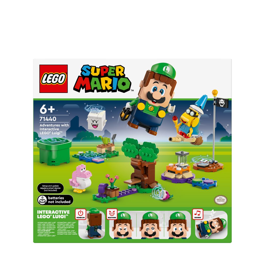 Lego 71440 Adventures with Interactive Lego Luigi™