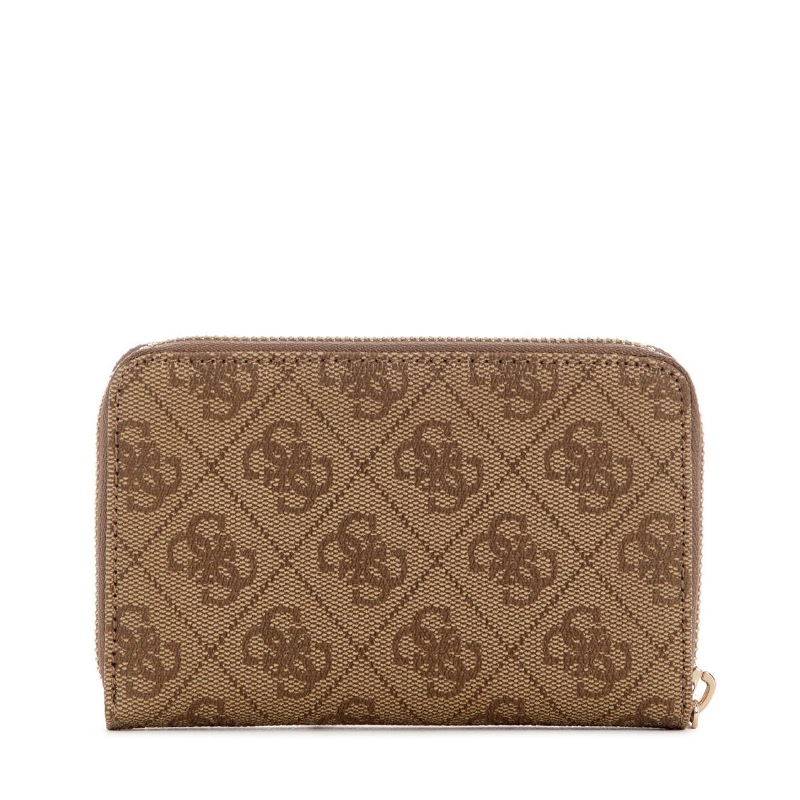 LAUREL II SLG MED ZIP AROUND,LATTE LOGO