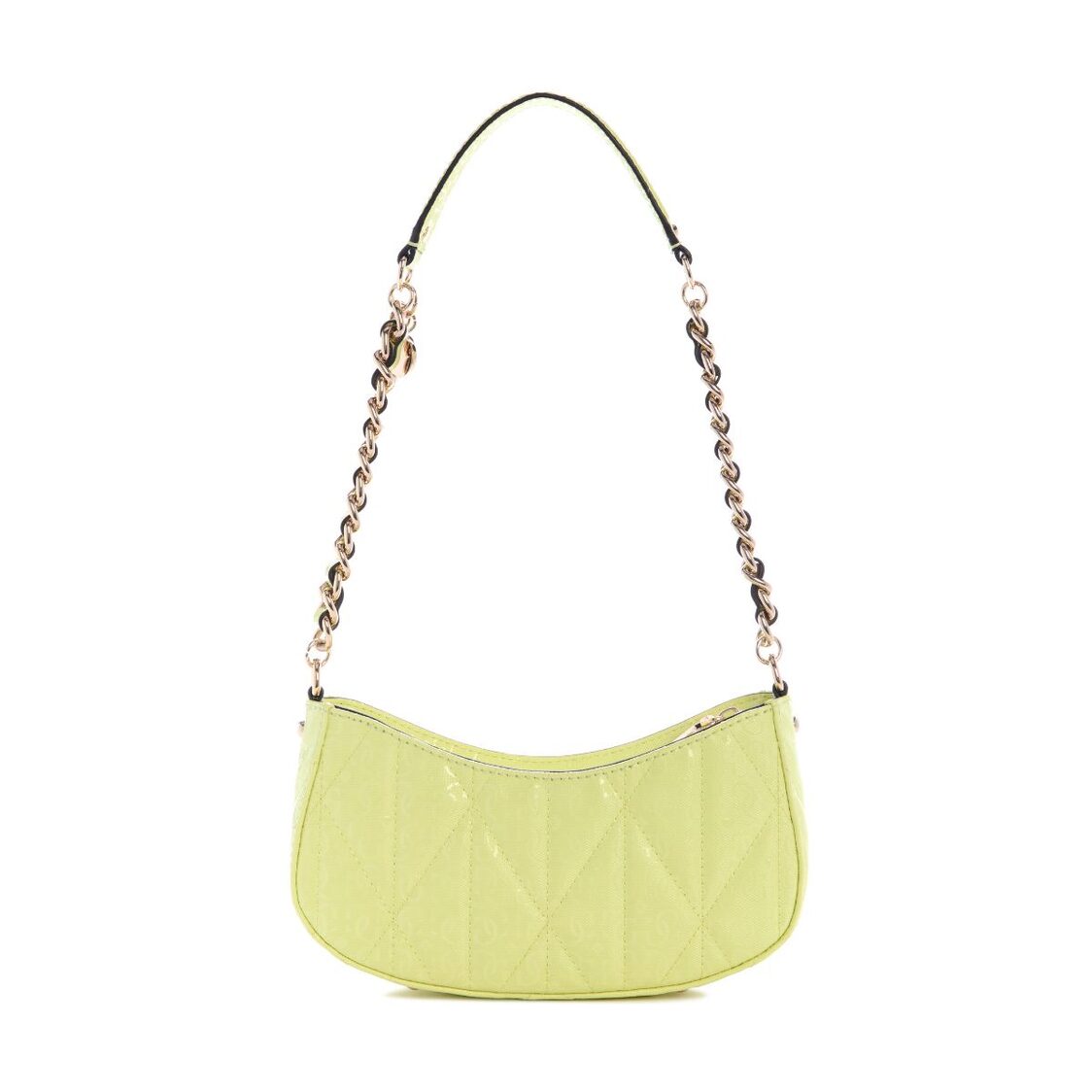 ALDINA TOP ZIP SHOULDER BAG,CITRINE
