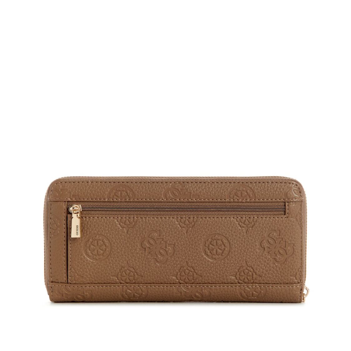 CRESIDIA II SLG LRG ZIP AROUND,DARK TAUPE LOGO