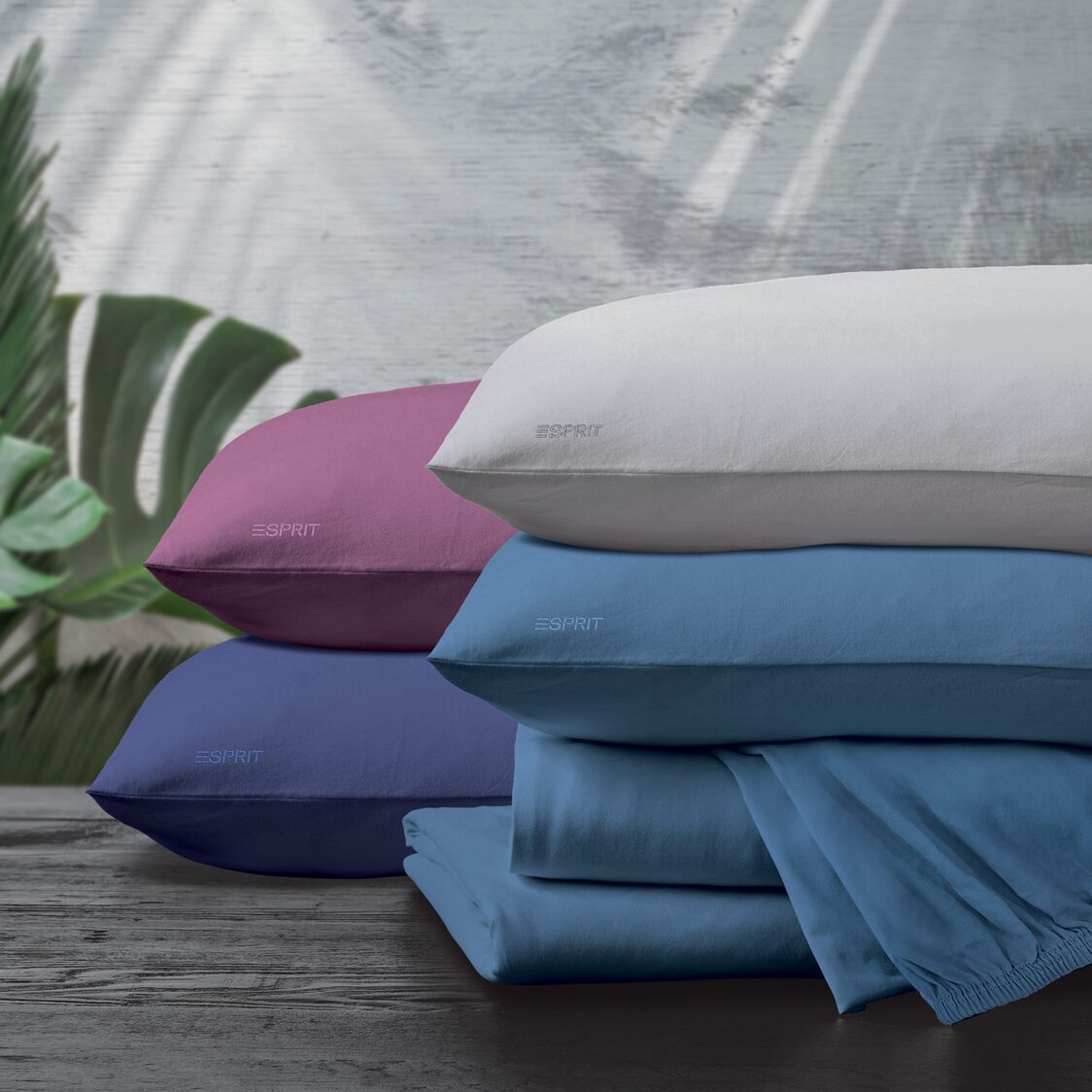ESPRIT Jersey Collection 100% Super Combed Cotton Fitted Sheet EJ02 - Jean(Navy)