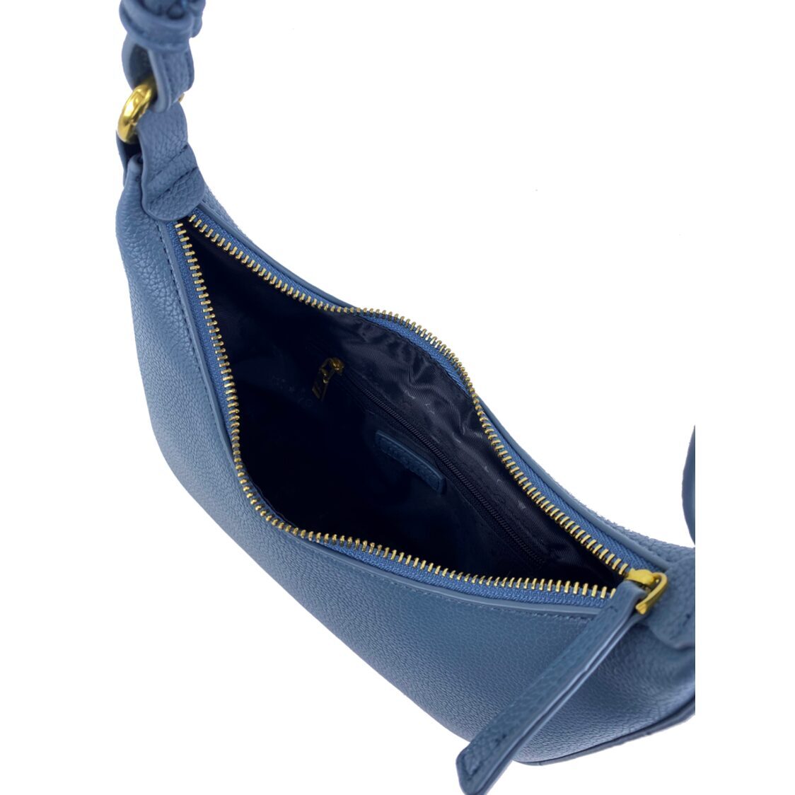 Mel&Co Pebbled Crescent Bag