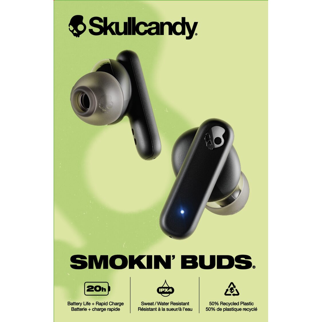 Skullcandy Smokin Buds True Wireless In-ear True Black