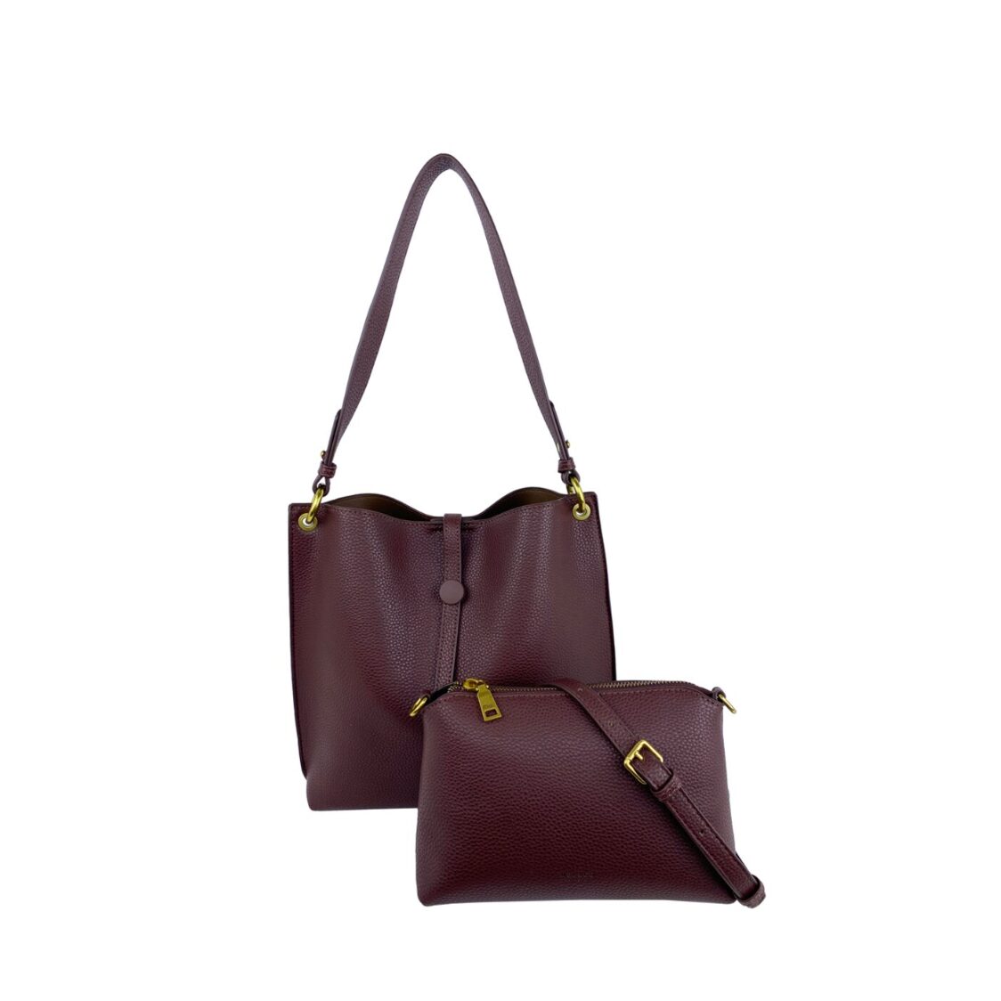 Mel&Co Pebbled Sling Bag In Shoulder Bag