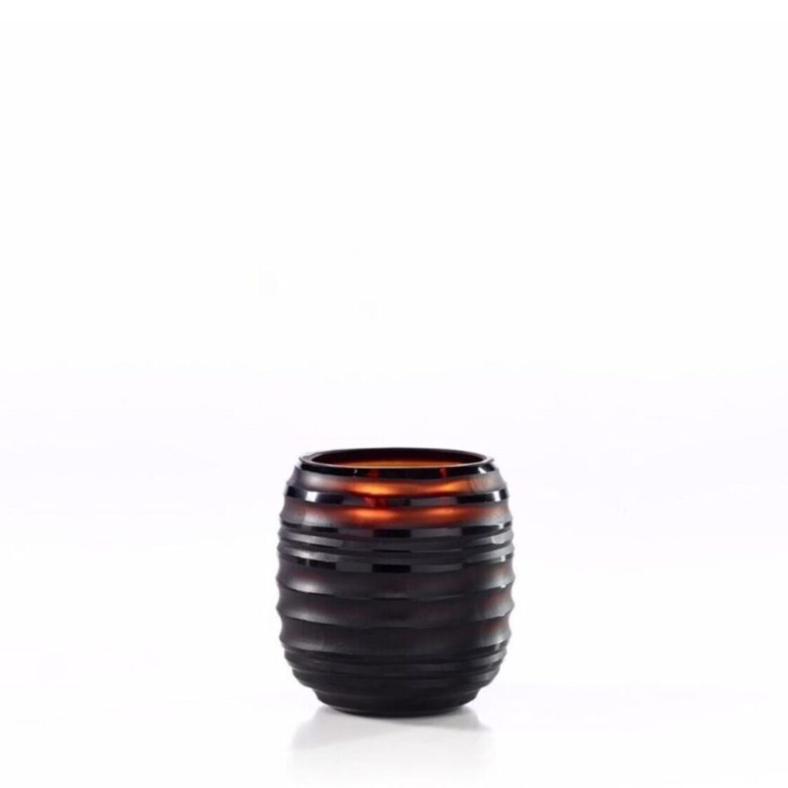 Onno Amber Sphere Candle - Phuket Lotus