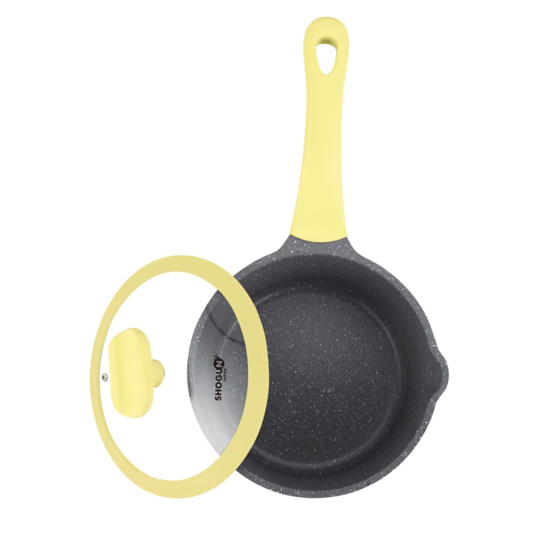 La Gourmet Shogun Furano Yellow 18cm Marble Saucepan LGSNFO379115